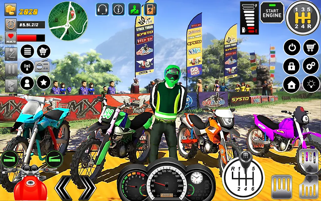 Bike Stunt Dirt Bike Games Screenshot 0