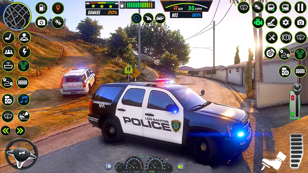 US Police Car Chase: Cop Games Screenshot 1