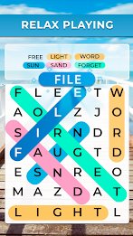 Word Search. Offline Games 스크린샷 1