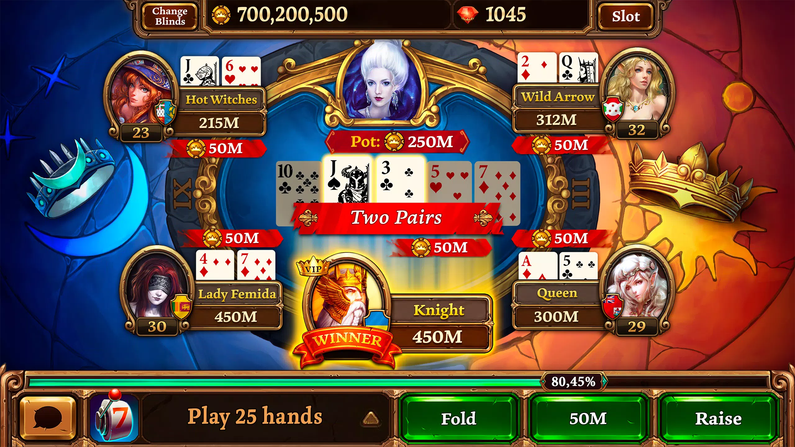 Texas Holdem Poker & Blackjack Schermafbeelding 0