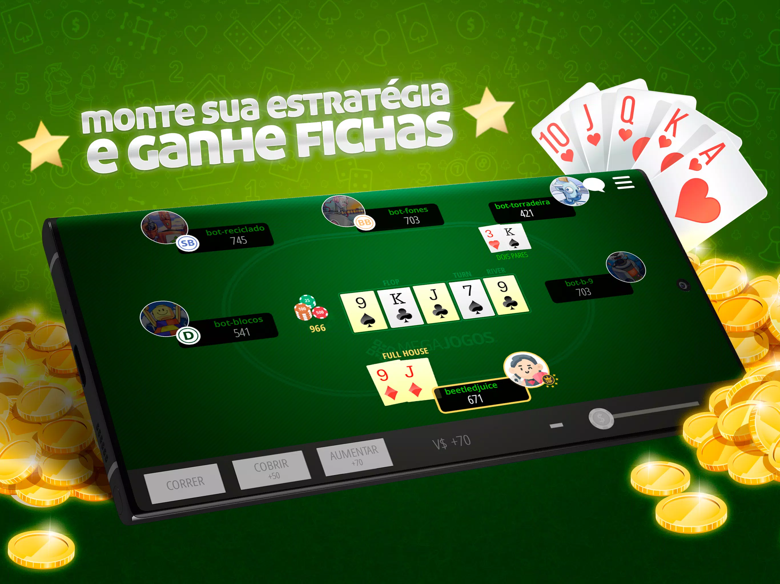 Poker Texas Hold'em Online Capture d'écran 3