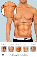 Man Fit Body Photo Editor: Abs Tangkapan skrin 1