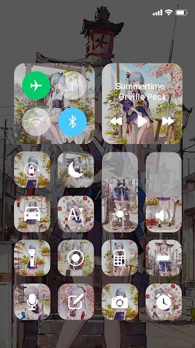 Wow Ayaka Theme - Icon Pack Tangkapan skrin 3