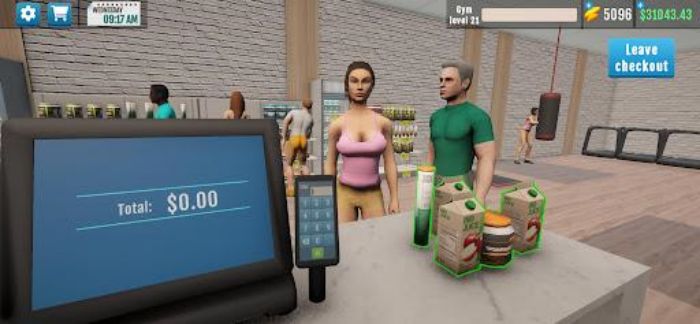 Fitness Gym Simulator Fit 3D Captura de pantalla 2