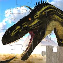 Spiel Dinosaurier Puzzlespiel