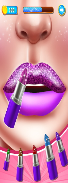 Lip Art Games: Lipstick Makeup Zrzut ekranu 0