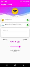 FRIEND VIP VPN - Unlimited Captura de pantalla 1