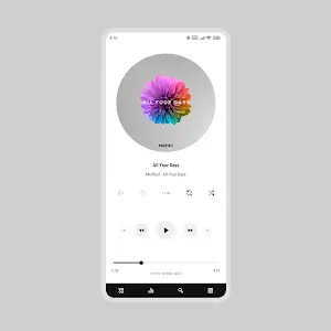 Aurora - Poweramp Skin Screenshot 1