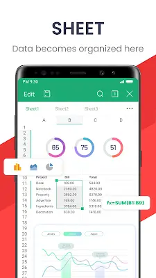 WPS Office-PDF,Word,Sheet,PPT Captura de pantalla 3