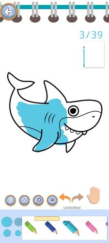 Baby Shark Coloring Book Tangkapan skrin 0