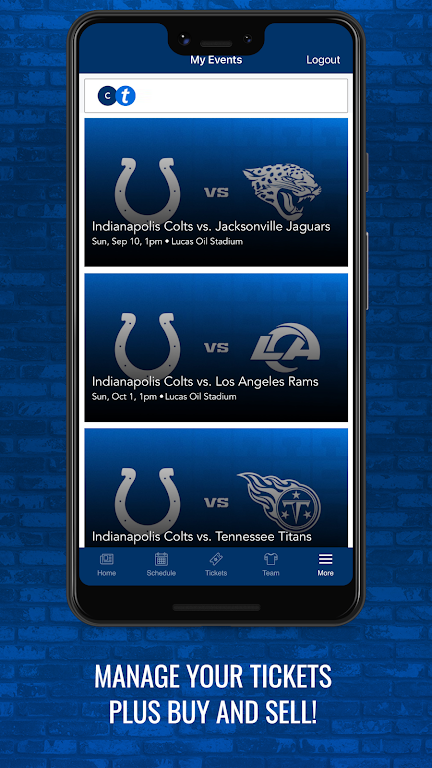 Indianapolis Colts Mobile スクリーンショット 2