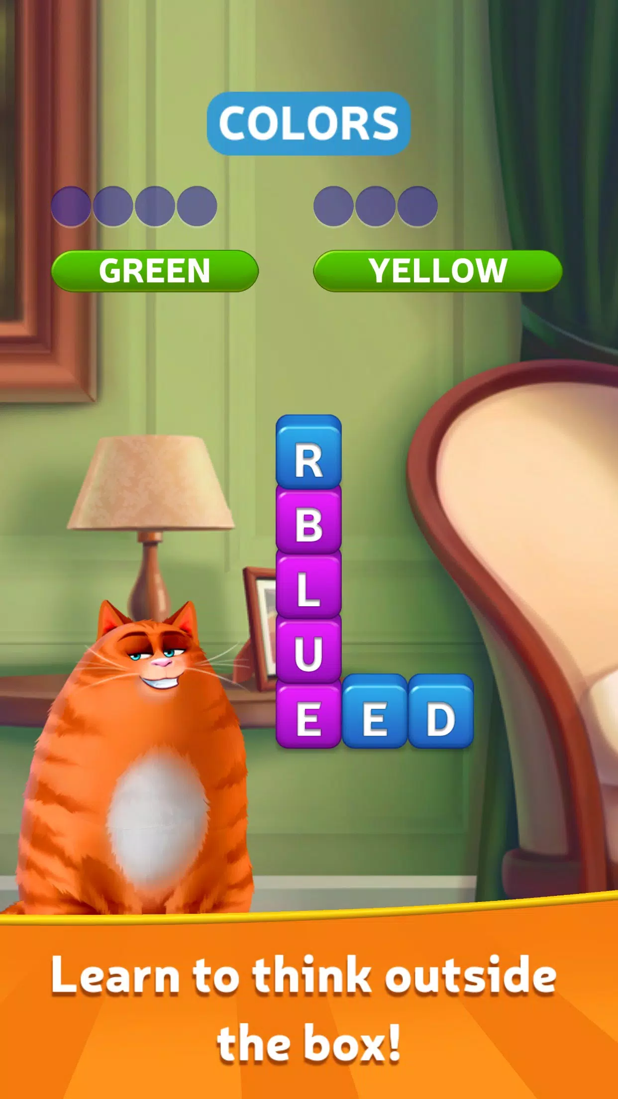 Kitty Scramble: Word Game Screenshot 0