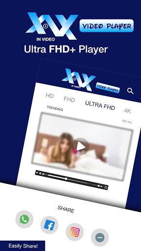 XNX Video Player - Desi Videos MX HD Player Captura de pantalla 1