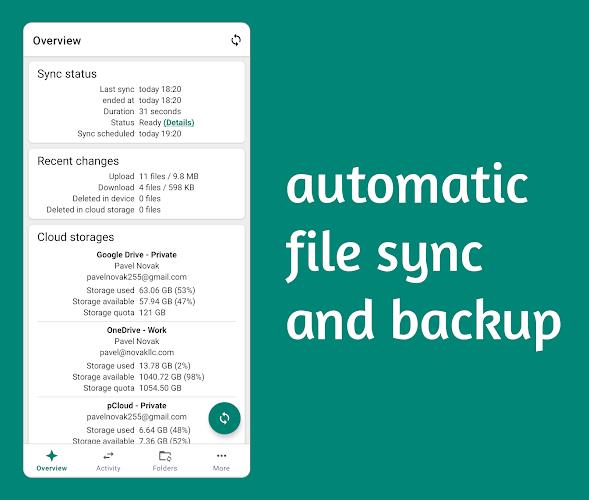 Autosync - File Sync & Backup Screenshot 0