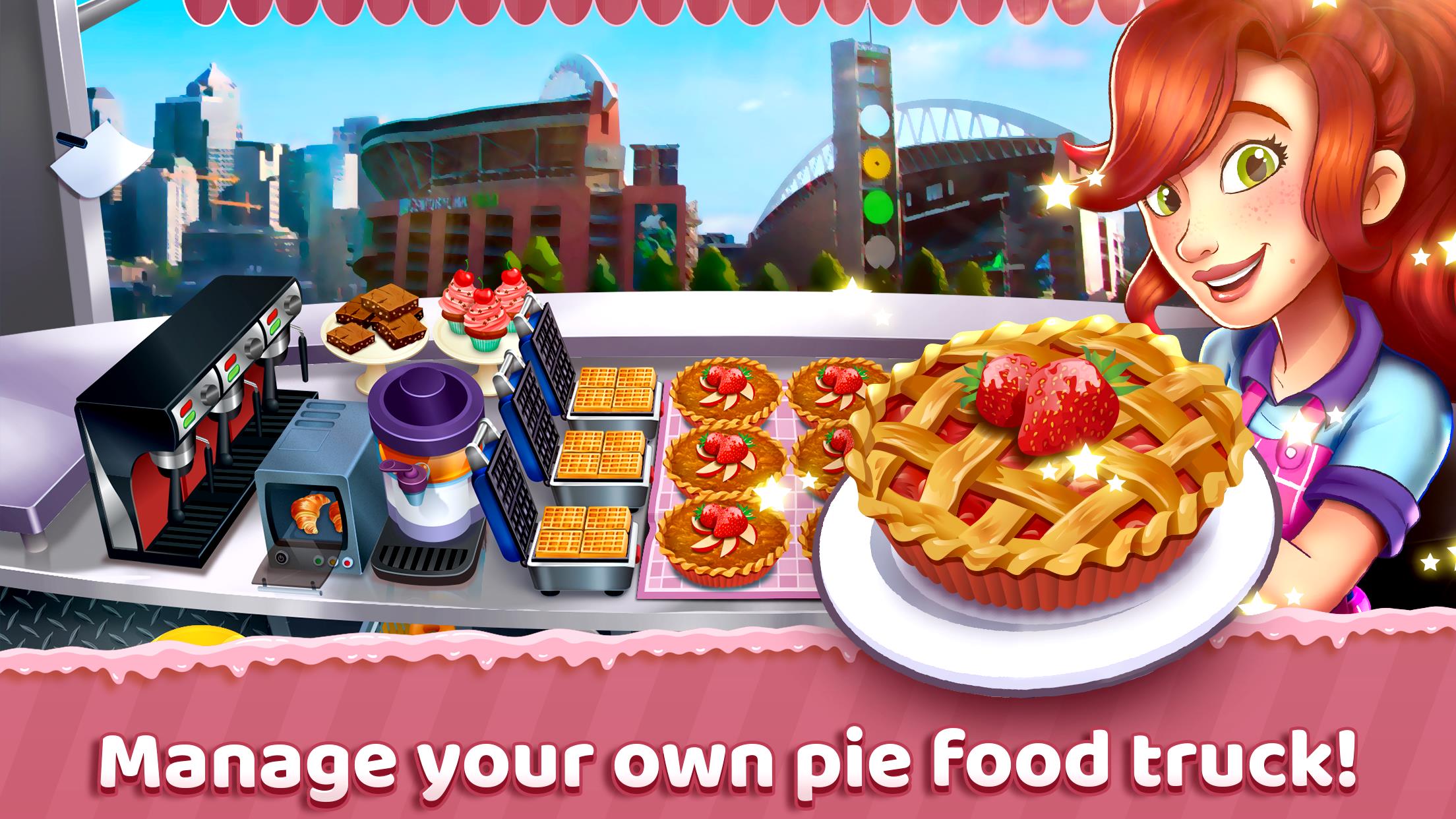 Seattle Pie Truck: Food Game Скриншот 0