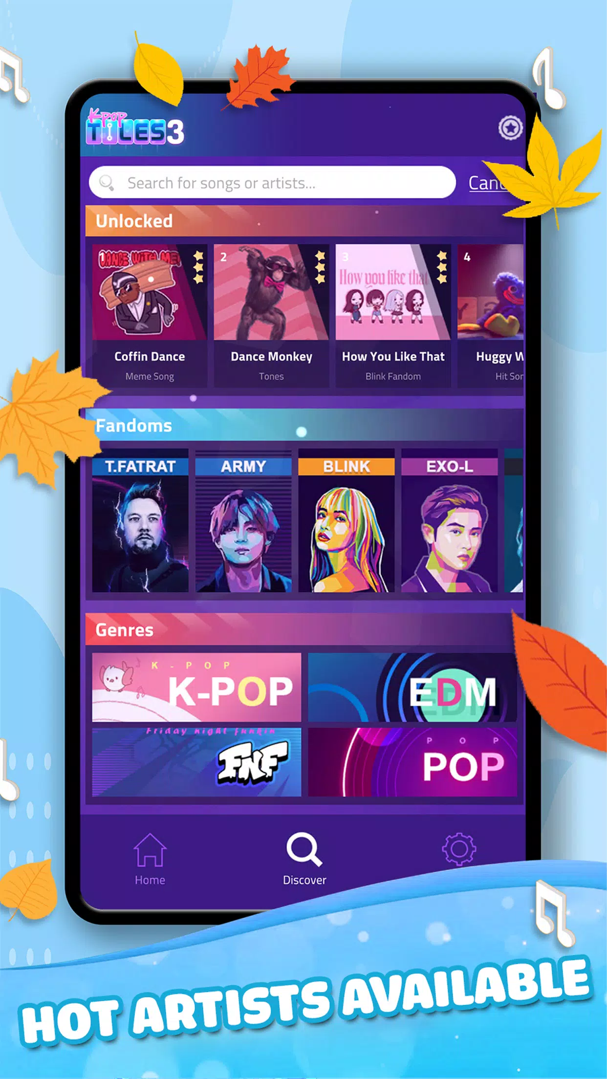 Kpop Piano: EDM & Piano Tiles Captura de tela 1