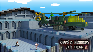 Cops N Robbers: Prison Games 2 Ekran Görüntüsü 1