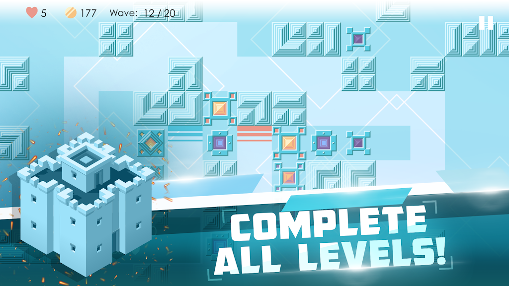 Mini TD 2: Relax Tower Defense Screenshot 0