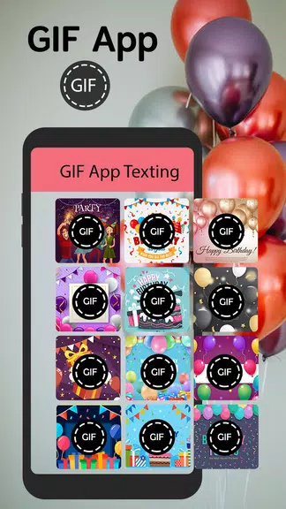 GIF App For Android Texting 스크린샷 1