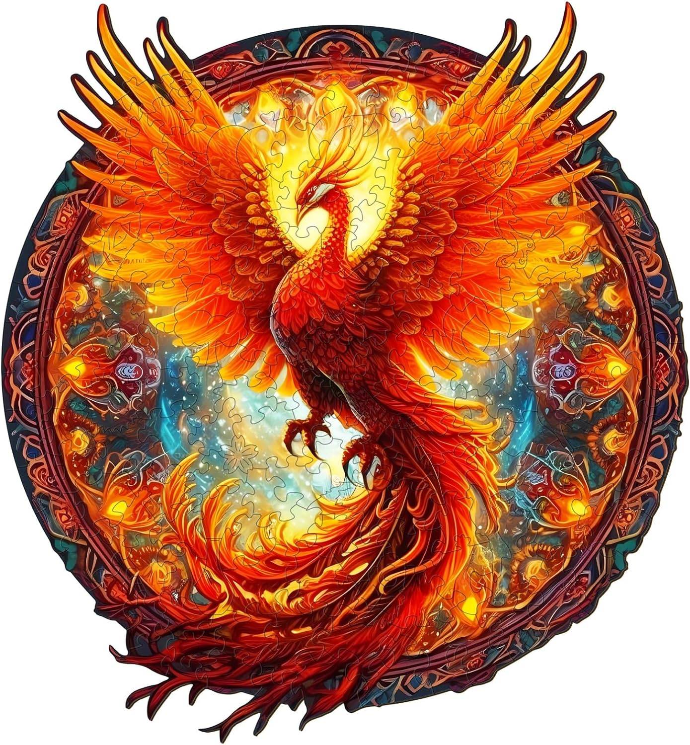 Clip 15% Off Coupon KAAYEE Phoenix Wooden Jigsaw Puzzle