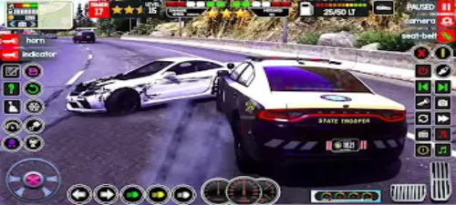 Police Car Game Police Sim 3D Capture d'écran 1