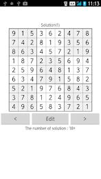 Sudoku Solver Multi Solutions Capture d'écran 3