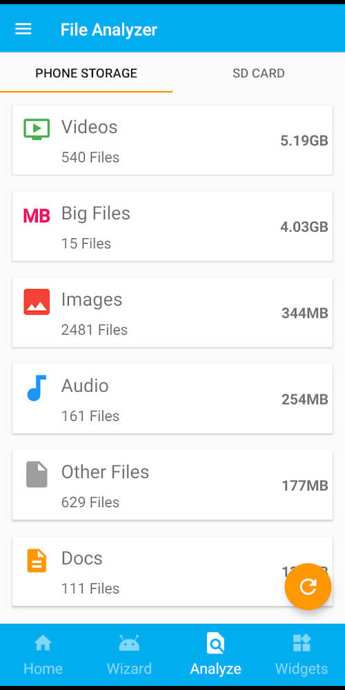 Storage Space Screenshot 0