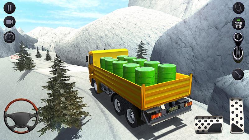 Army Delivery Truck Games 3D Schermafbeelding 1