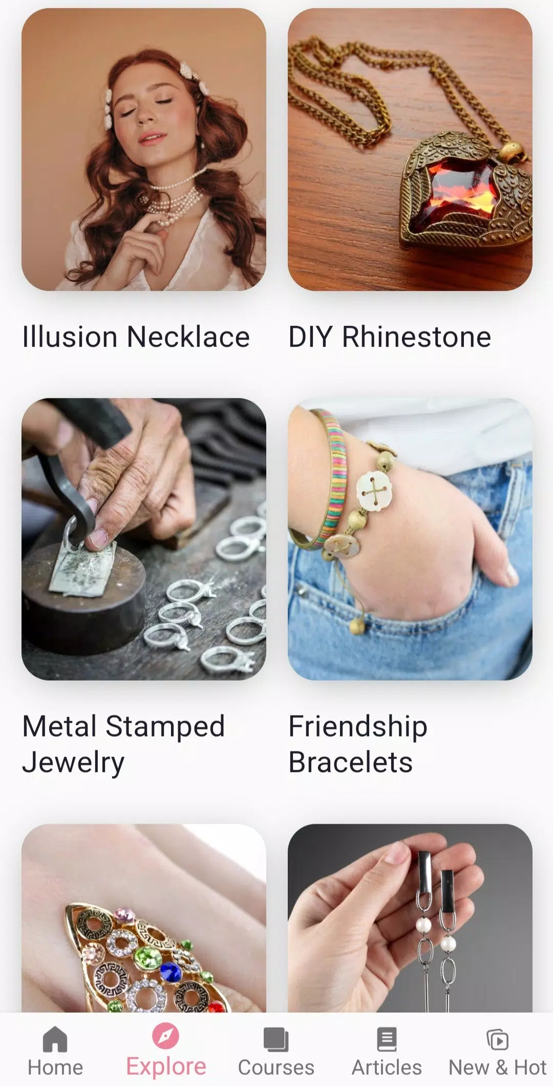 DIY Jewelry Making App 스크린샷 3