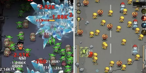 BangBang Zombies permite lançar mísseis automáticos contra zumbis fofos para defender sua base; pré-registro aberto