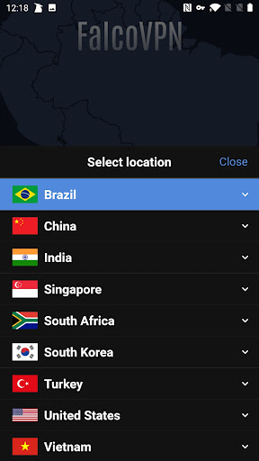 FalcoVPN应用截图第3张