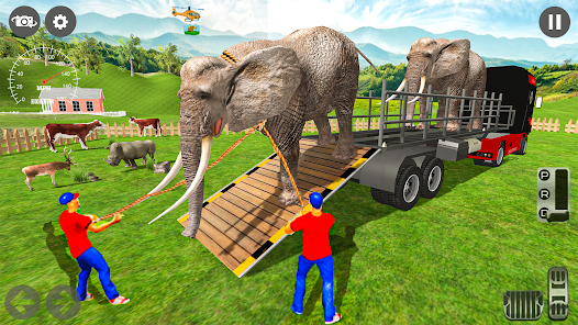 Animal transport Truck game 3d Screenshot 2