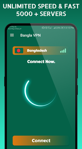 Bangladesh VPN - Proxy VPN Captura de pantalla 2