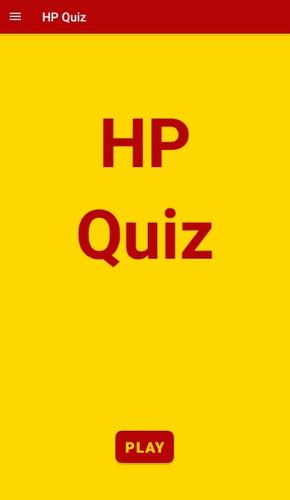 HP Quiz Скриншот 0