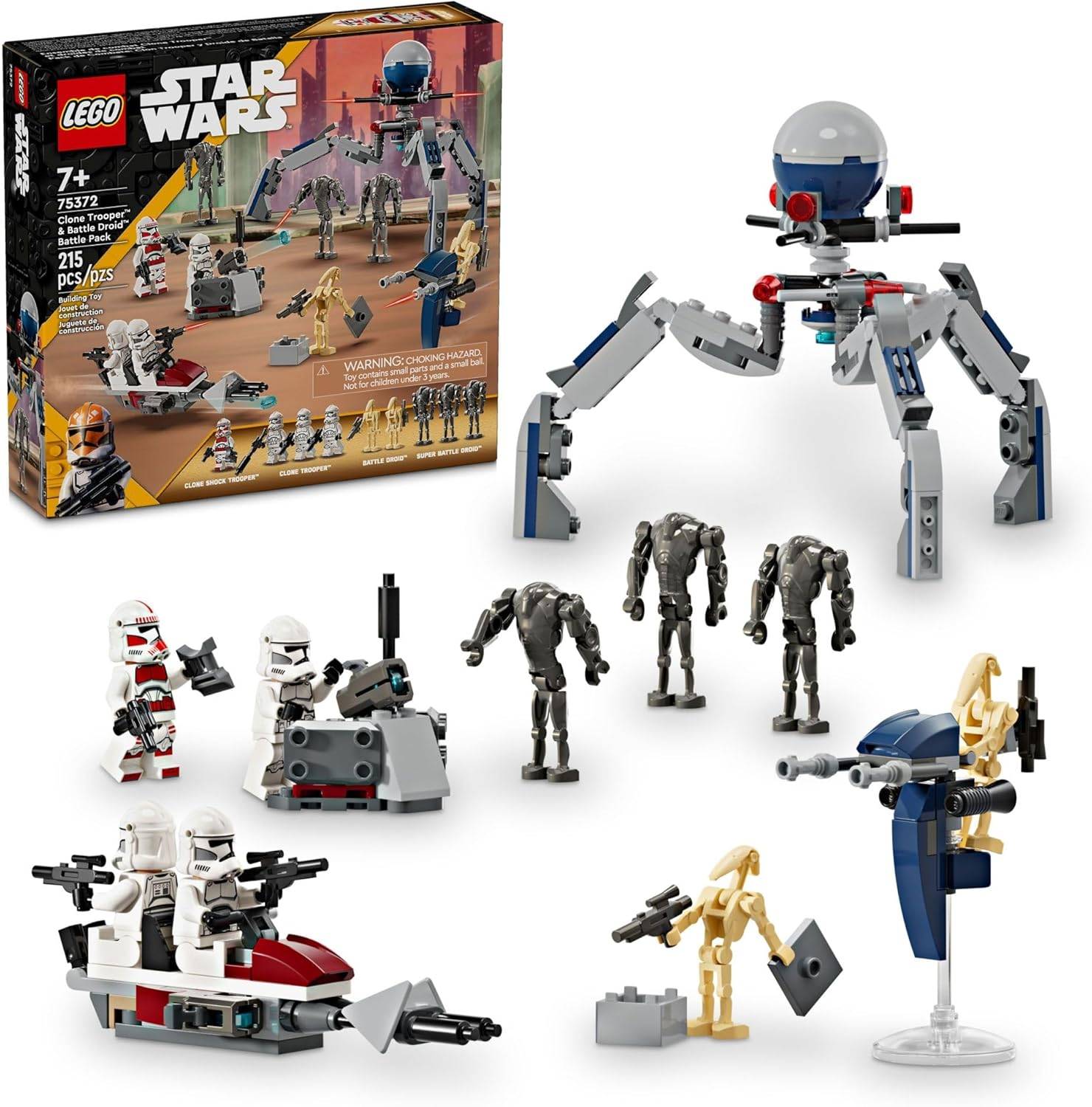 Bild: Lego Star Wars Clone Trooper & Battle Droid Battle Pack