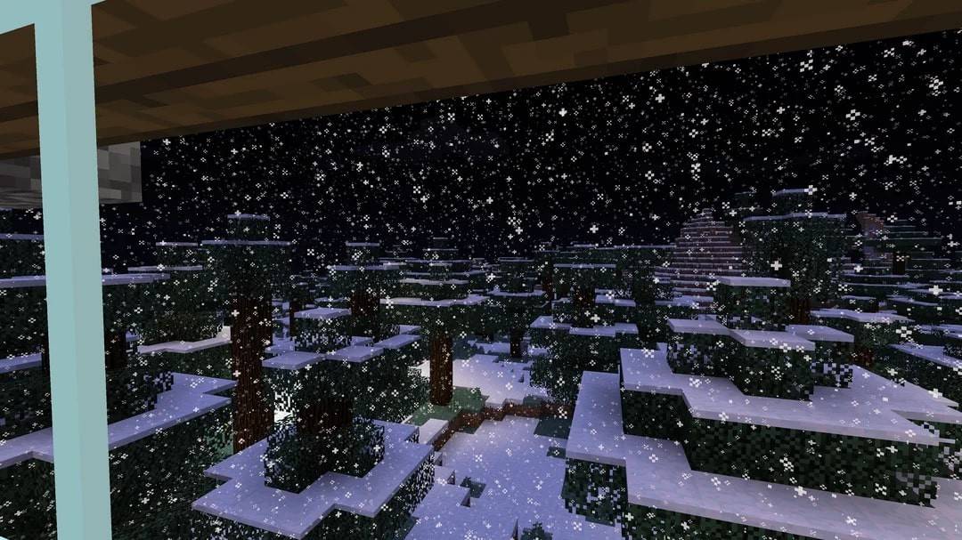 Minecraft Snow Biome种子