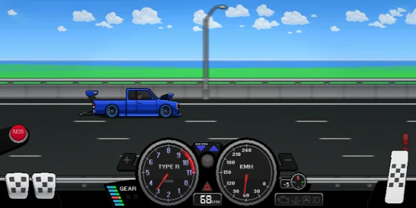 Pixel Car Racer