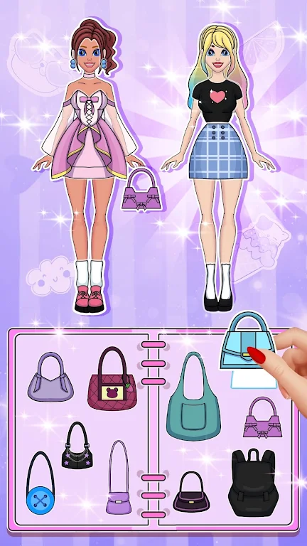 Paper Doll Dairy: Dress Up स्क्रीनशॉट 1