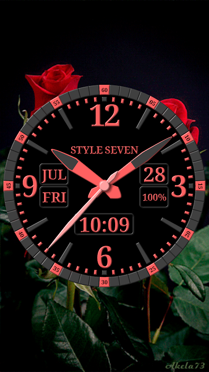 Kit Analog Clock-7 Screenshot 1