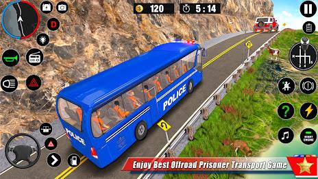 Police Bus Simulator Bus Games Zrzut ekranu 2