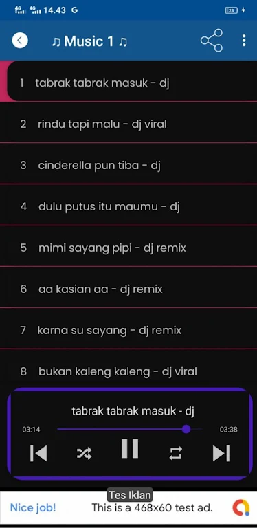 Lagu DJ Lengkap Offline 2024 Ảnh chụp màn hình 0