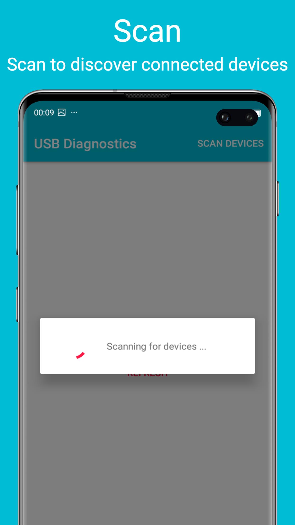 USB diagnostics Captura de tela 0