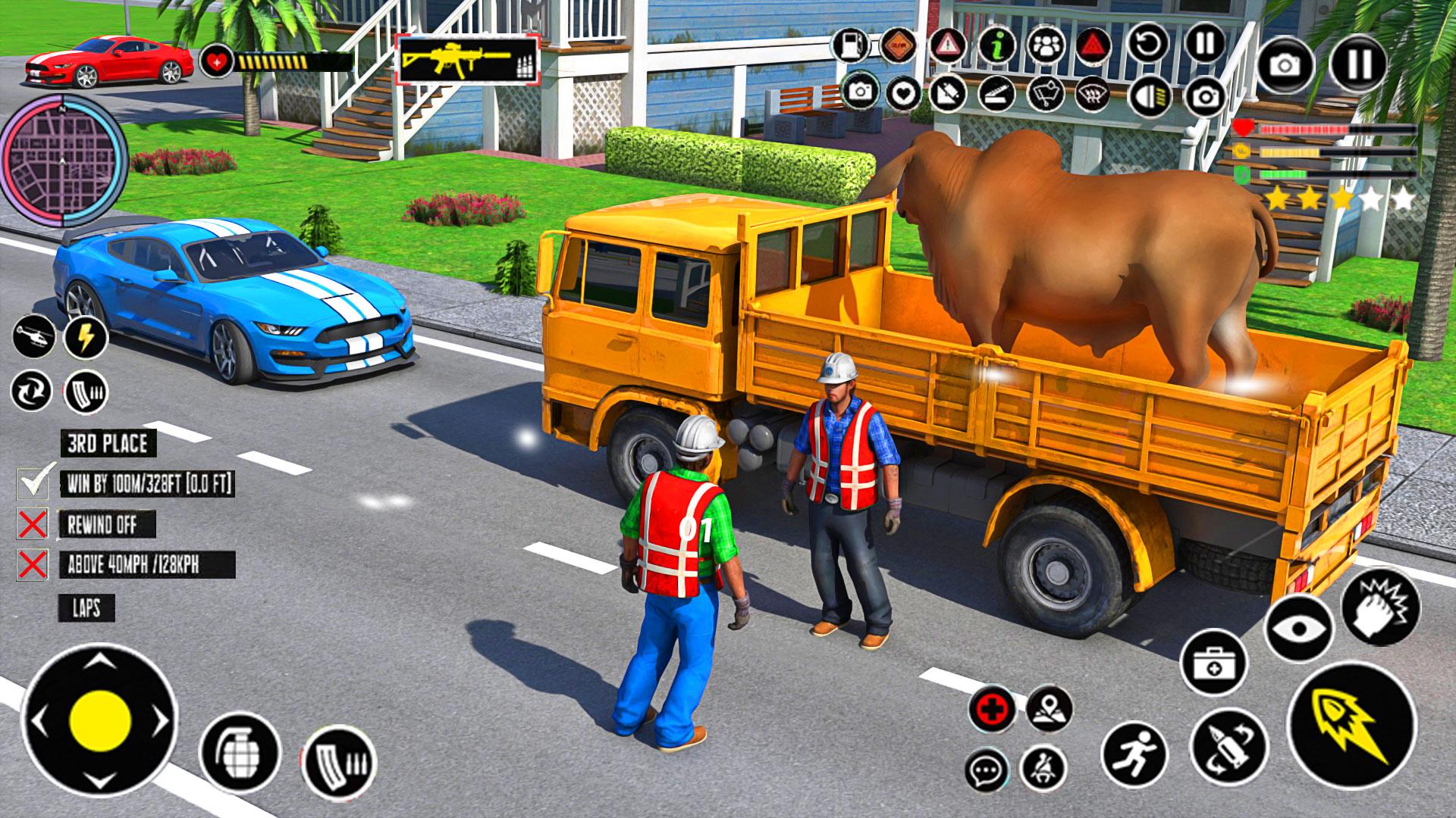 Animals Transport Truck Games应用截图第1张