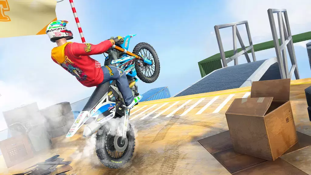 Bike Stunt Heroes: Bike Games Captura de tela 2