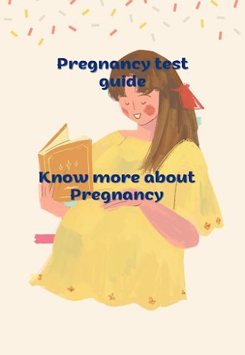 Pregnancy test &Symptoms guide Captura de tela 2