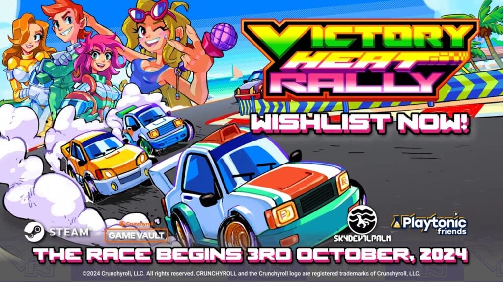 Victory Heat Rally: un corridore arcade fa esplodere sul cellulare con Crunchyroll