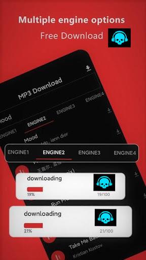 Mp3Skulls Mp3 Music Downloader Captura de pantalla 2