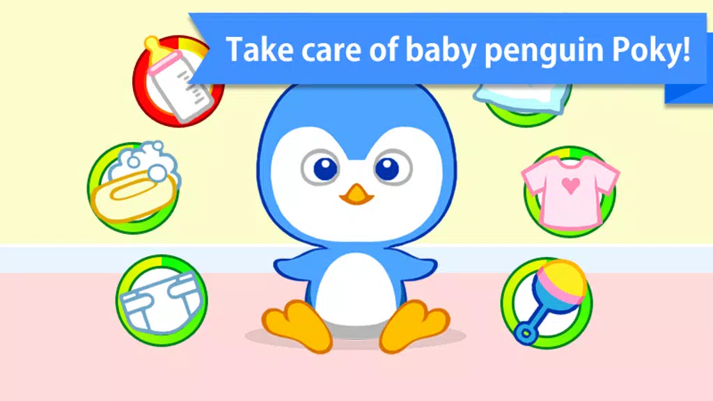 Baby Care : Poky (Penguin) 스크린샷 1