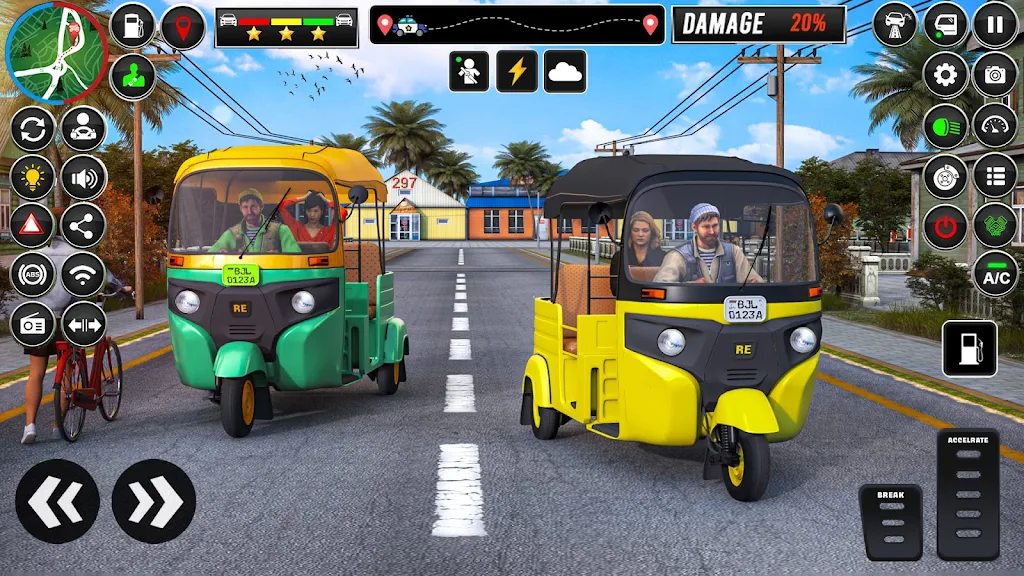 US Auto Rickshaw: Driving Game Screenshot 2