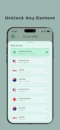 Green VPN - Fast VPN - Proxy स्क्रीनशॉट 2